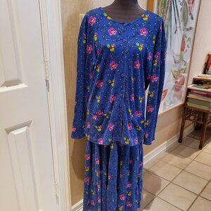 Adrienne Vittadini Cute Floral Jacket & Skirt - Sz M-L